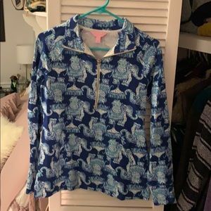 Lily Pulitzer pullover, NEVER WORN.